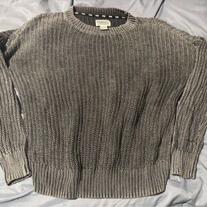 Forenza Gray Crew Neck Sweater